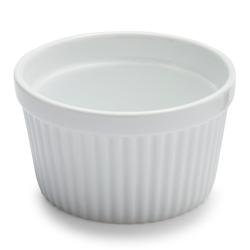 Sur La Table Porcelain Round Ramekin with Ribbed Side I love these small ramekins they are great for so many foods!