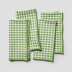 Sur La Table Check Napkins, Set of 4