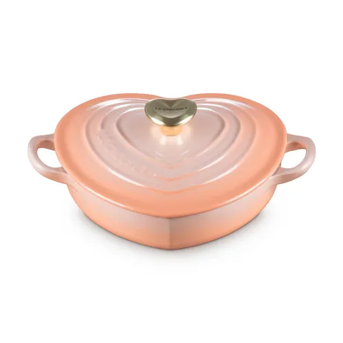 Le Creuset Shallow Heart Cocotte, 1.25 Qt.