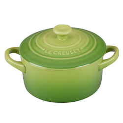 Le Creuset Signature Petite Cocotte, 8 oz. I bought two as Christmas gifts, the red and grey