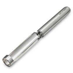 Sur La Table Stainless Steel Apple Corer Great!  The sharp edge makes coring so much easier than many other corers