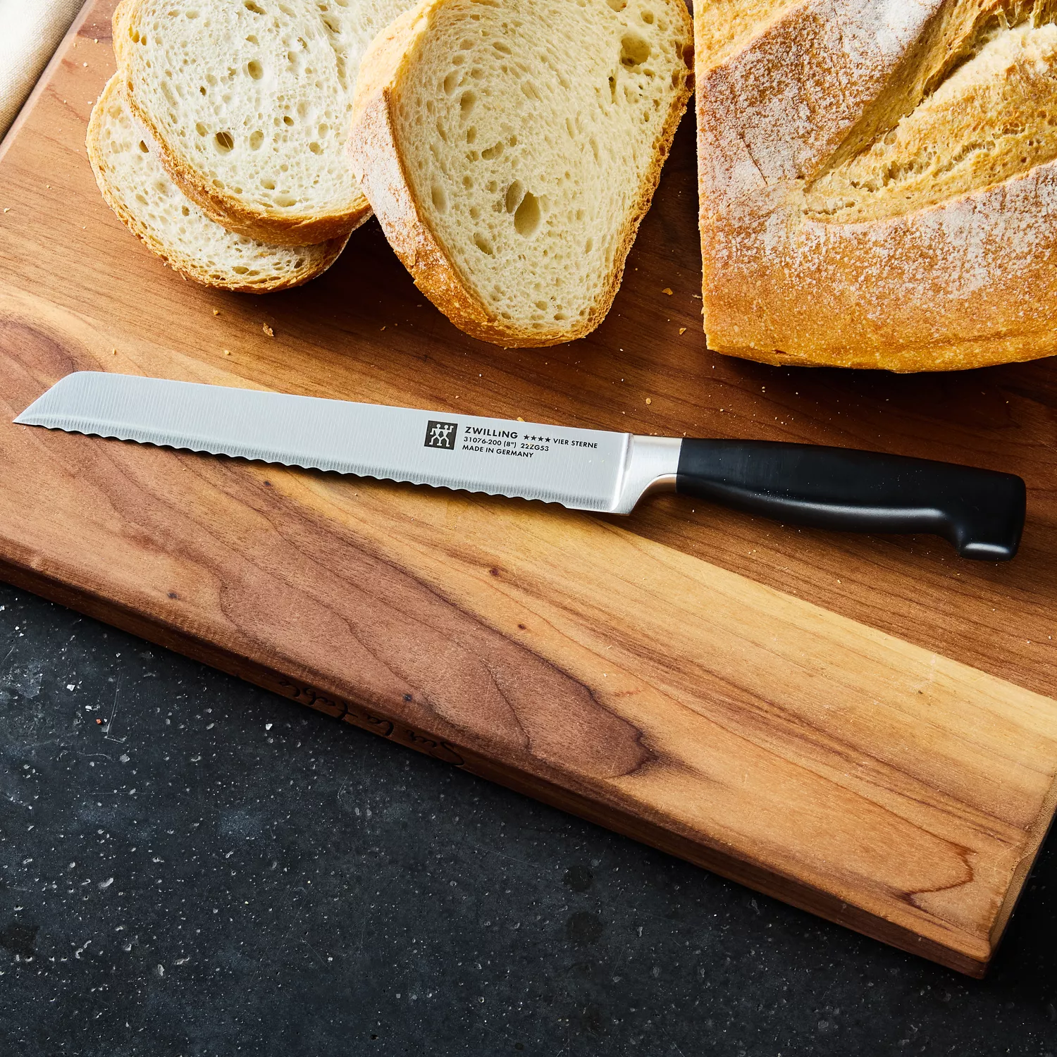 Zwilling J.A. Henckels Four Star Bread Knife, 8&#34;