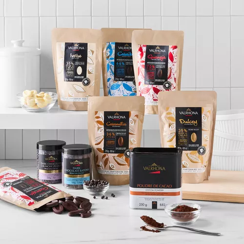 Valrhona &#x2122; Caraïbe Dark Baking Chocolate, 66% Cacao