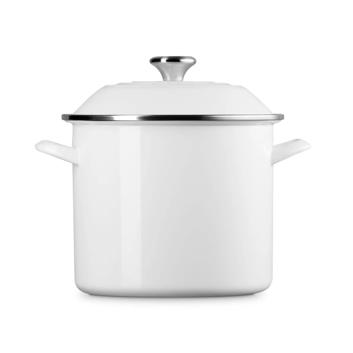 Le Creuset Enameled Steel Stockpot with Stainless Steel Knob, 10 qt.