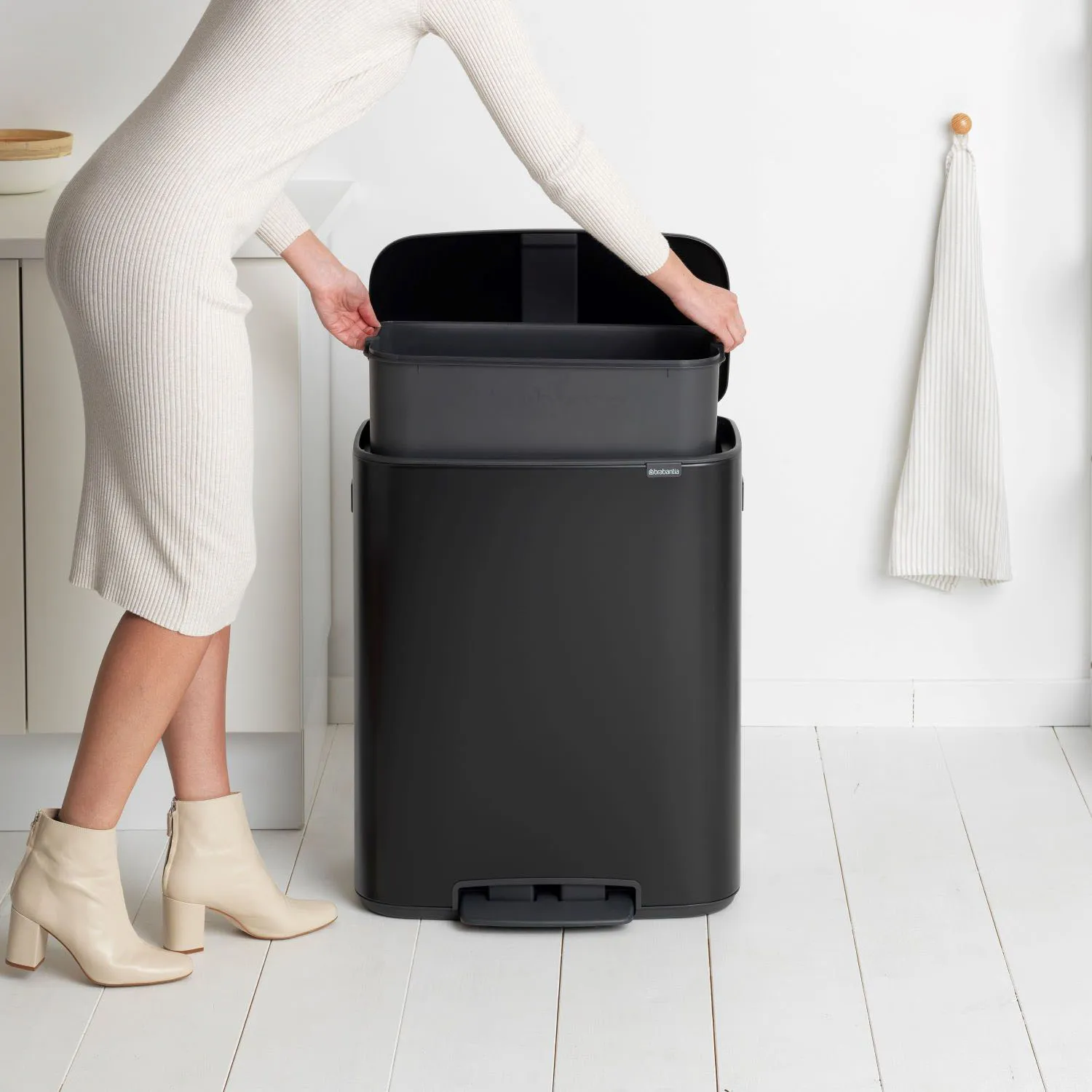 Brabantia Bo Step Can, 60 L
