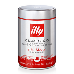 illy Ground Espresso Classico, Medium Roast