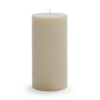 Sur La Table Ivory Pillar Candle, 3&#34; x 6&#34;