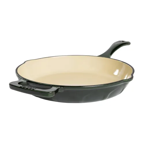 Lodge Luxe Enameled Cast Iron Skillet, 11"