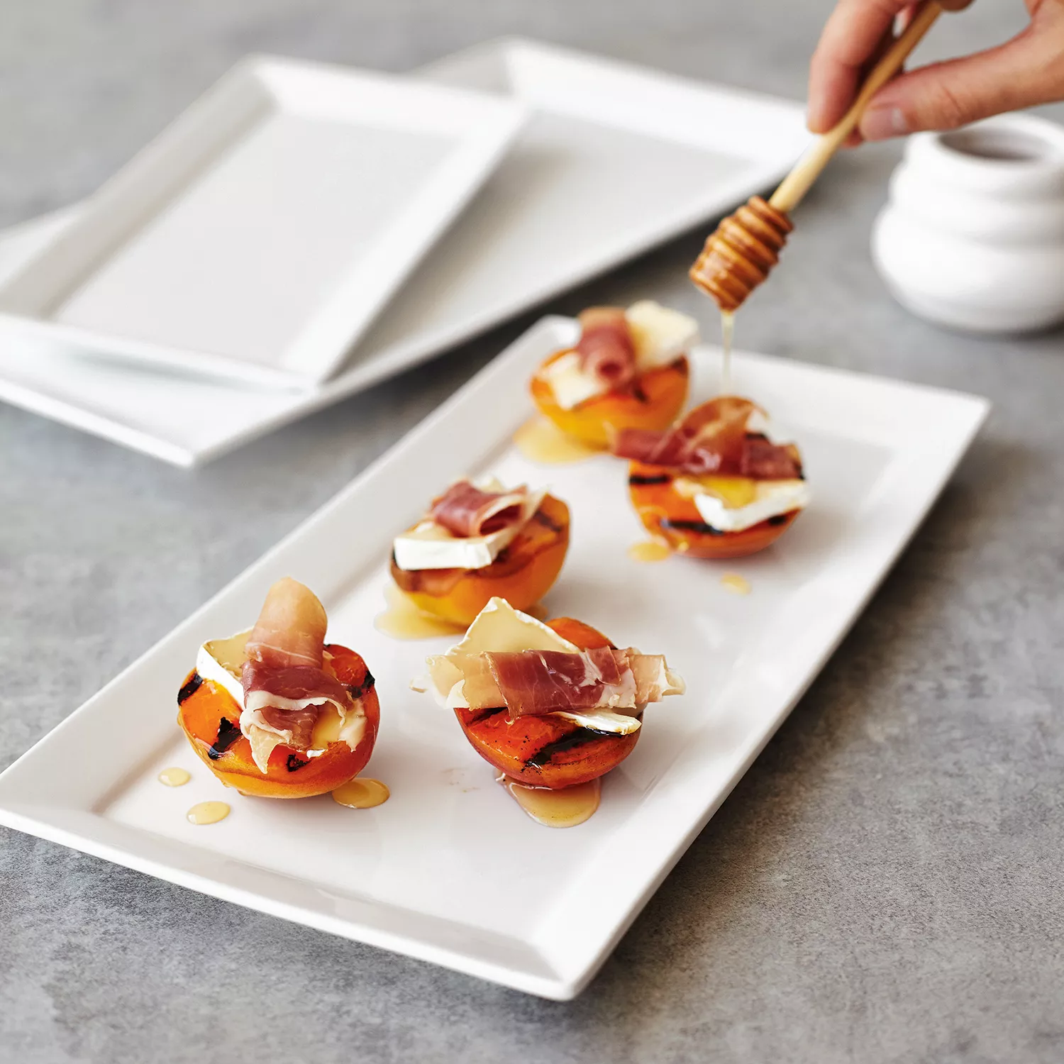 Sur La Table Porcelain Platters, Set of 3