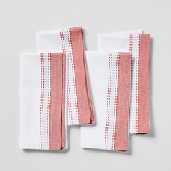Sur La Table Pick Stitch Napkins, Set of 4