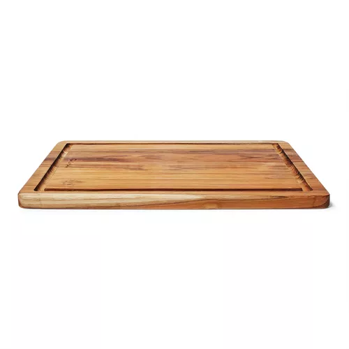 Sur La Table Reversible Teak Carving Board