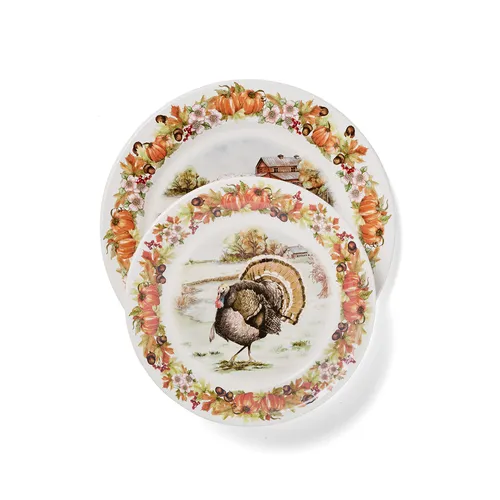 Sur La Table 12-Piece Thanksgiving Dinnerware Set