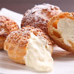 Online French Pastry: Vanilla & Chocolate Profiteroles (Eastern Time)