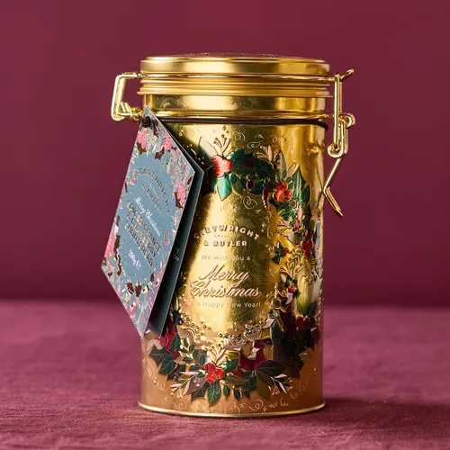 Cartwright & Butler Merry Christmas Spiced Orange & Cranberry Shortbreads