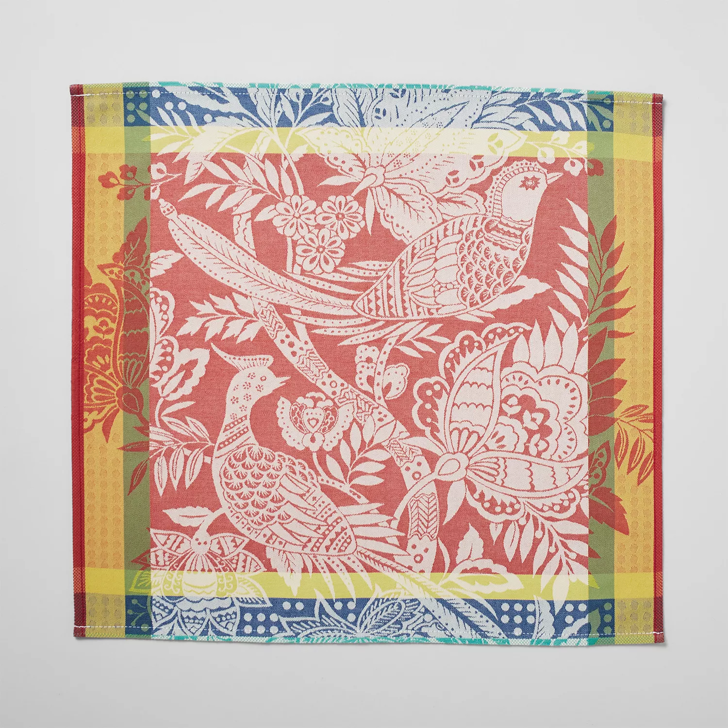 Sur La Table Jacquard Bird of Paradise Napkins, Set of 4