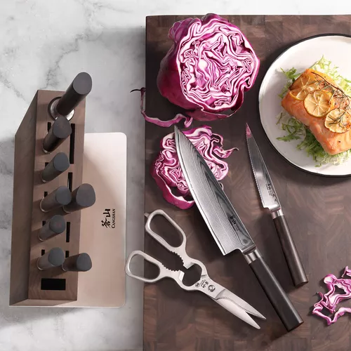 Cangshan Haku 12-Piece Hua Block Set