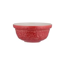 Mason Cash Deck The Halls Red Mixing Bowl 1.15qt