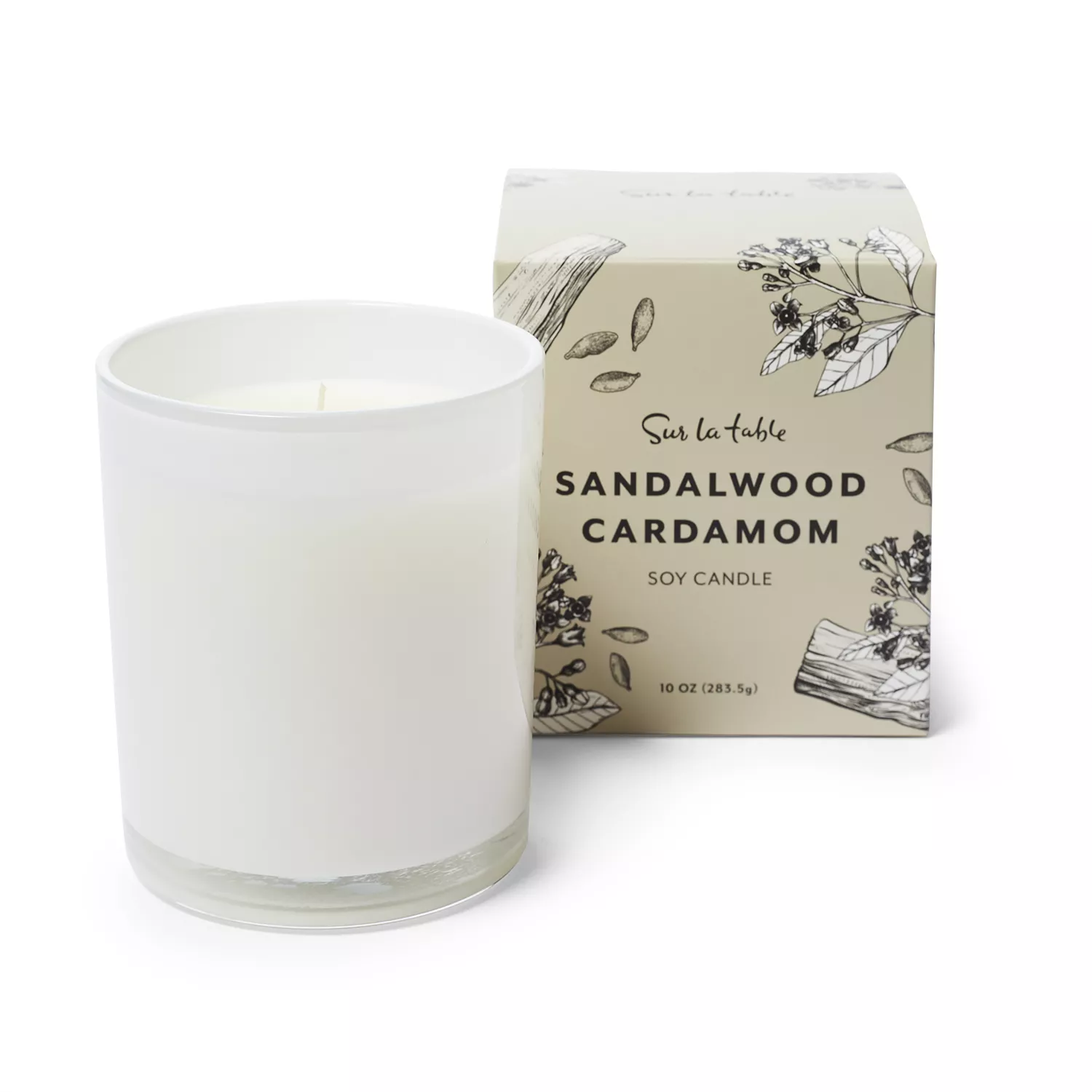 Sur La Table Sandalwood Cardamom Candle