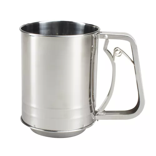 Sur La Table Stainless Steel Sifter, 3 cup