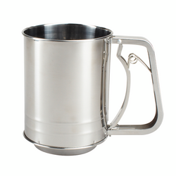 Sur La Table Stainless Steel Sifter, 3 cup 