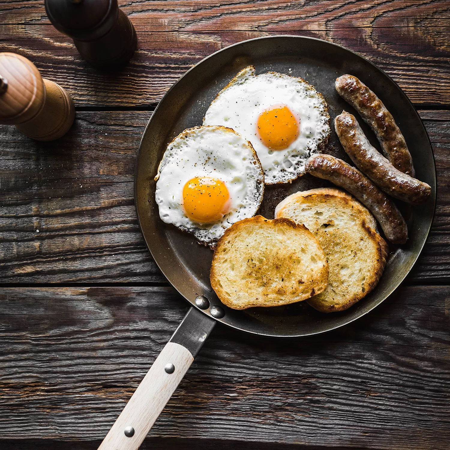 de Buyer Mineral B Bois Crêpe Pan, 9.5"