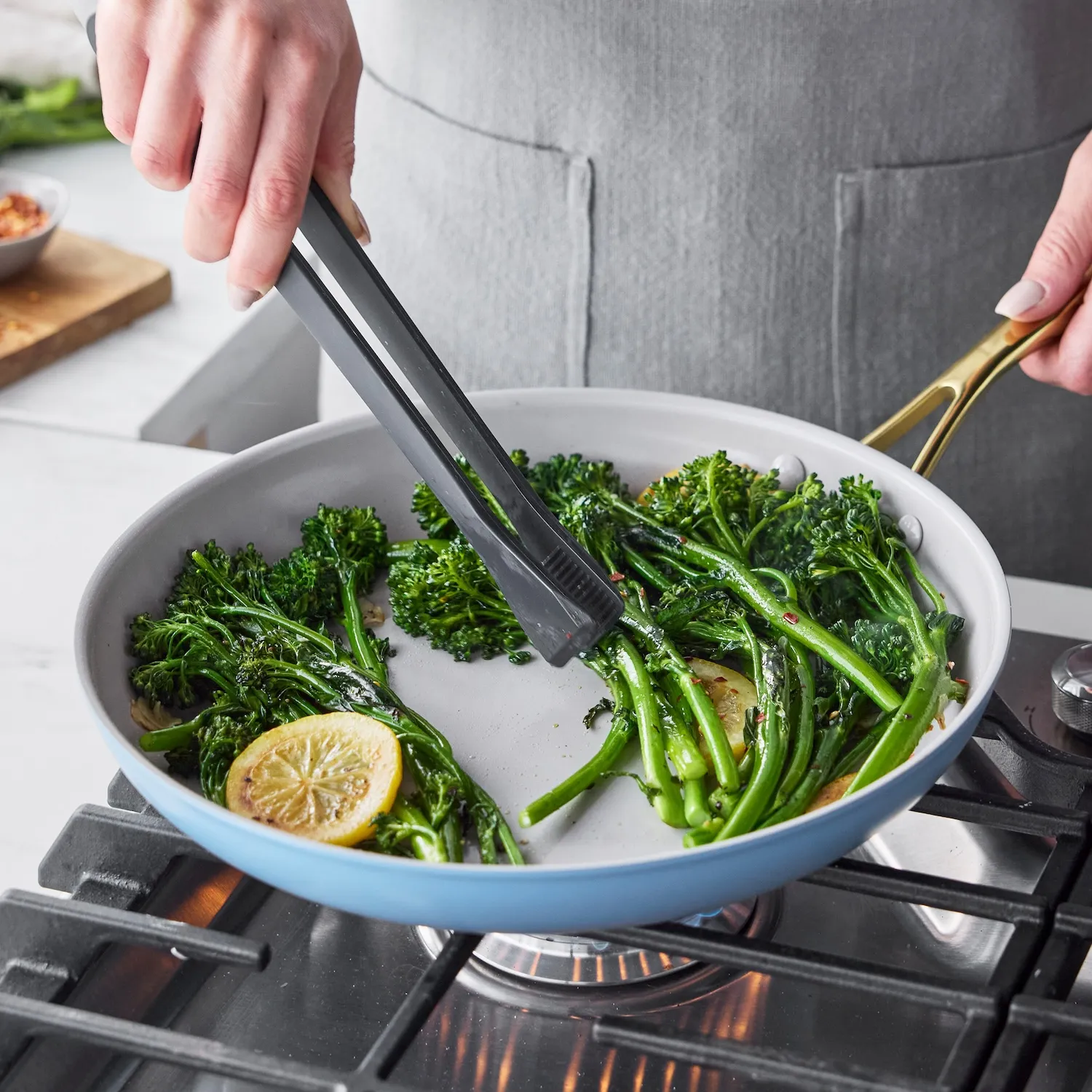 GreenPan Hamptons Skillets, Set of 3
