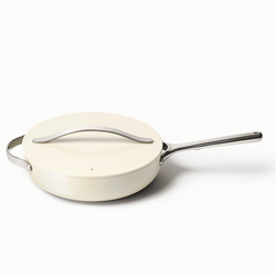 Caraway Ceramic Nonstick Sauté Pan with Lid, 4.5 qt.