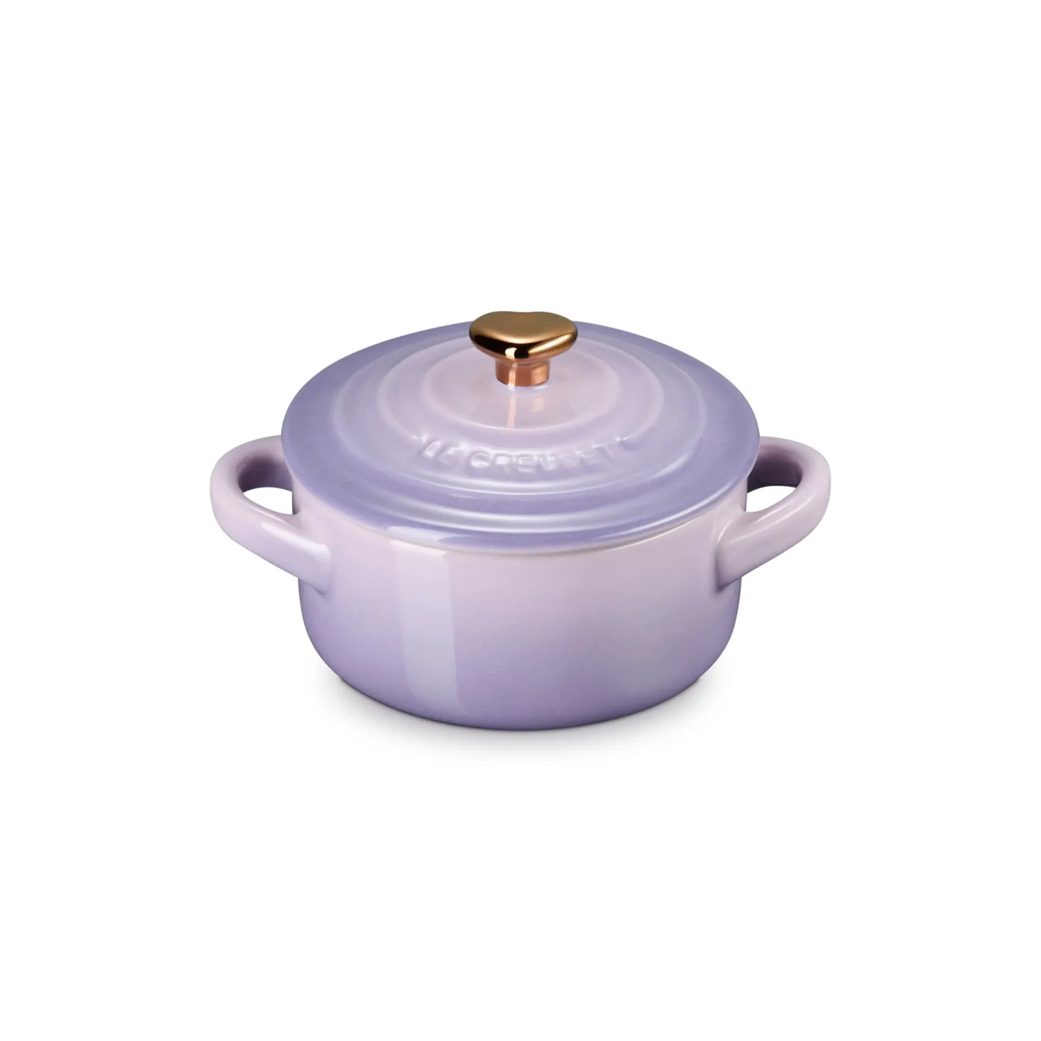Le Creuset Petite Cocotte with Gold Heart Knob, 8 oz. | Sur La Table