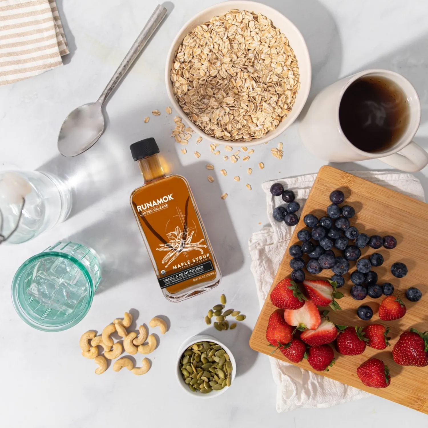 Runamok Vanilla Bean Infused Maple Syrup 
