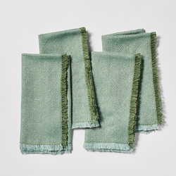 Sur La Table Two-Tone Napkins, Set of 4 I could never find the "perfect" napkin for these dishes, but I did with these two-tone napkins