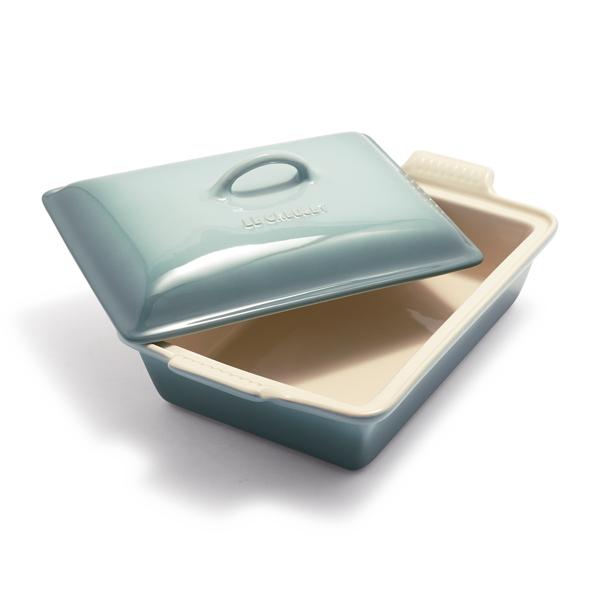 Le Creuset Heritage Stoneware Covered Baker, 4 qt.
