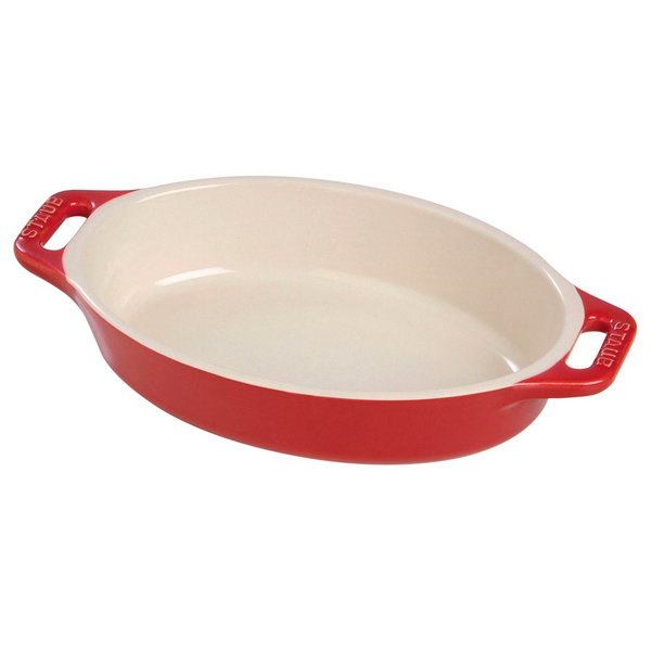 Staub Ceramic Oval Baking Dish, 15&#34;