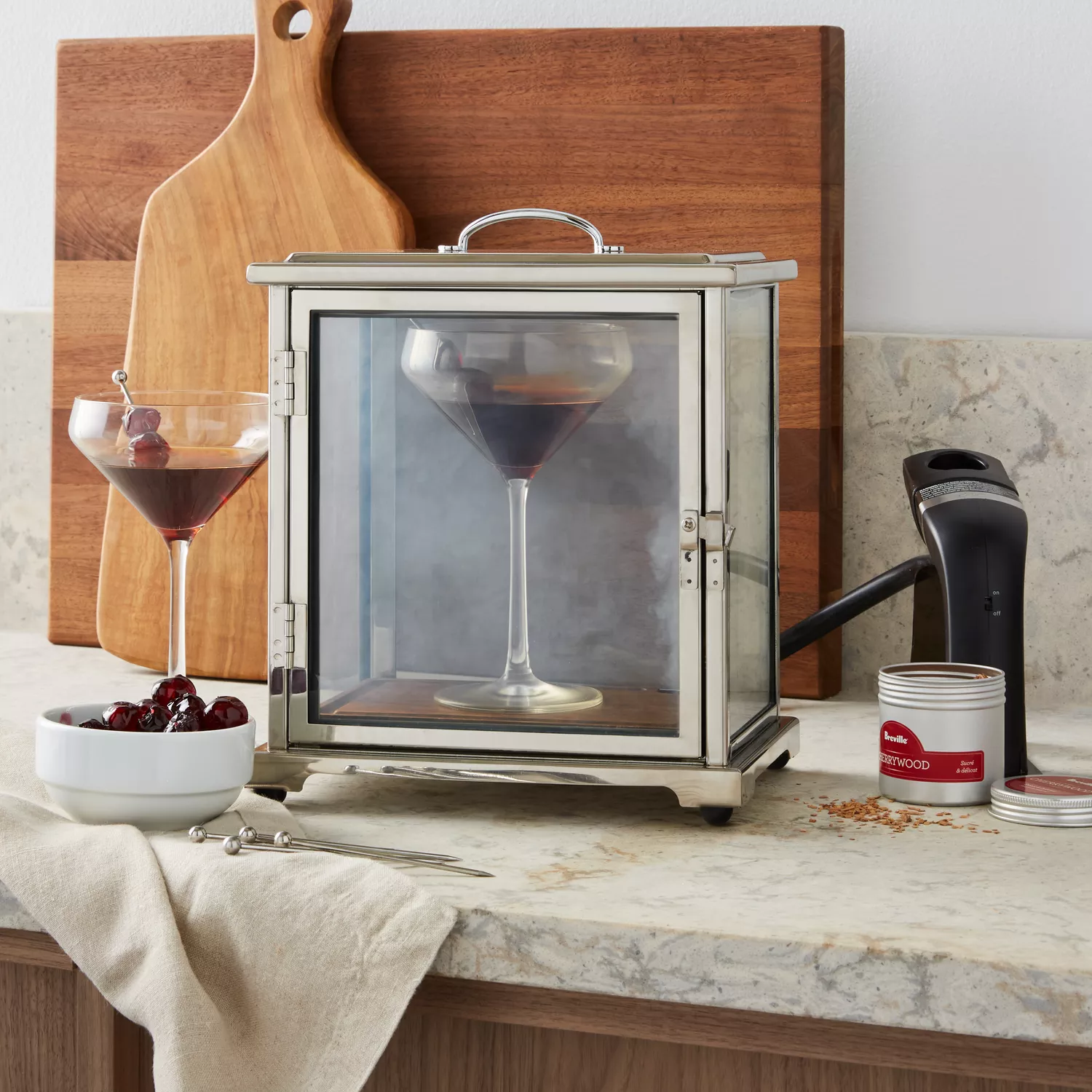 Crafthouse by Fortessa Smoking Box and Handheld Smoker Sur La Table