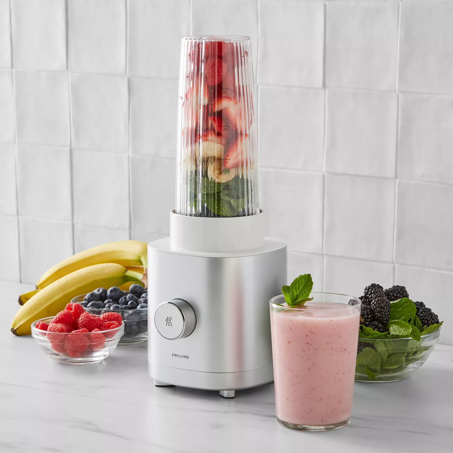 Portable Blender With Cleaning Brush, Personal Electric Juicer Cup