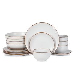 Stone Lain Brasa Stoneware 16-Piece Dinnerware Set