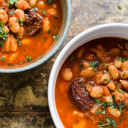 Spicy Pinto Bean Soup