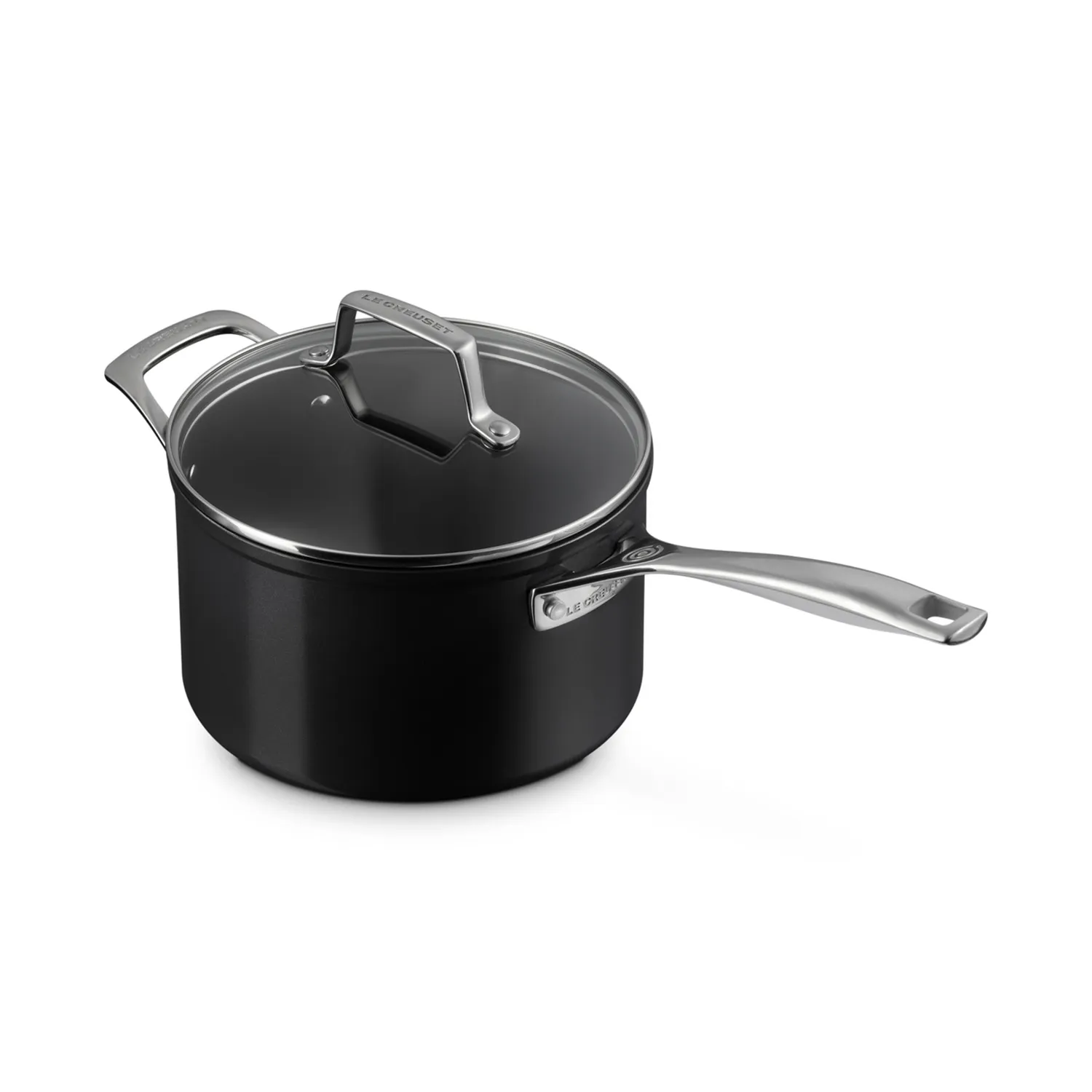 Le Creuset Essential Ceramic Nonstick Saucepan with Lid