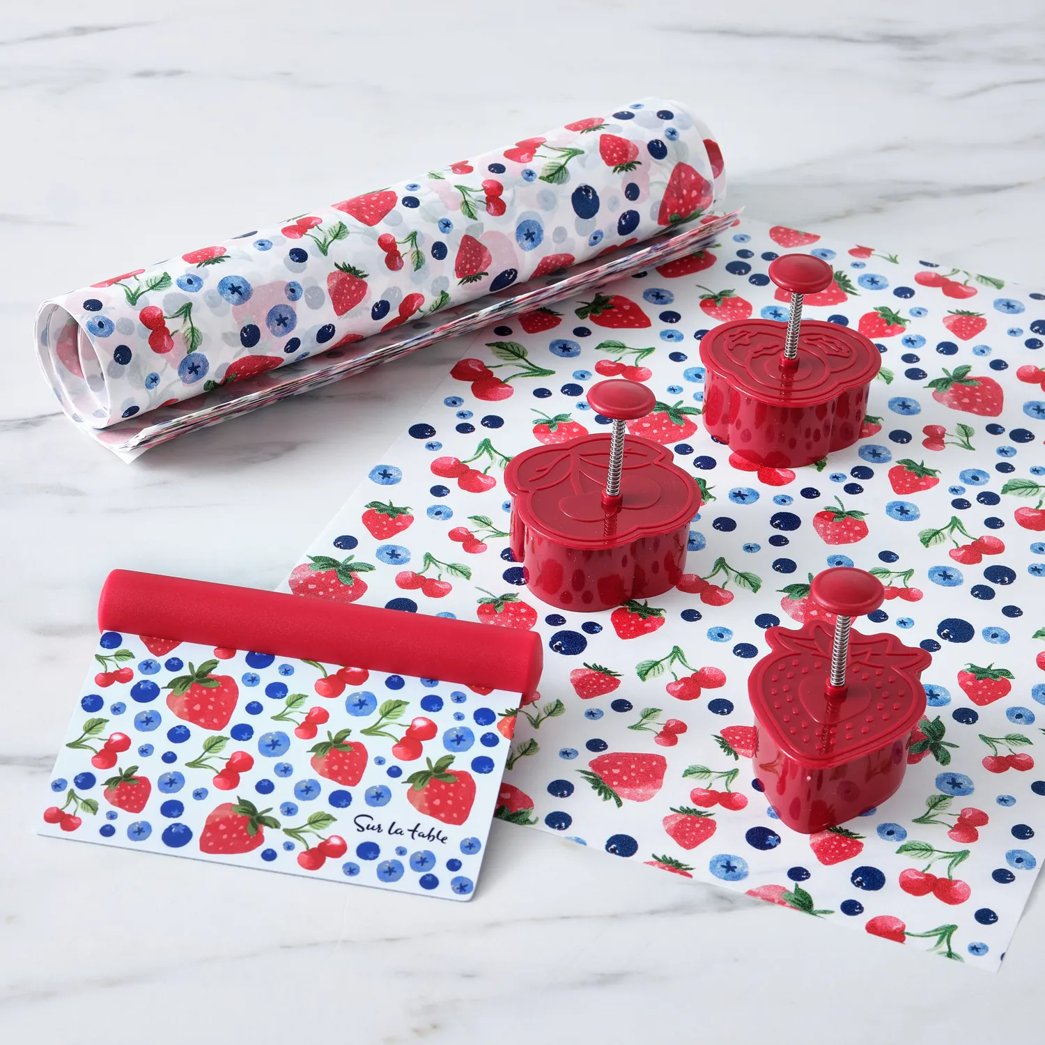 Berry Parchment Sheets, Set of 30