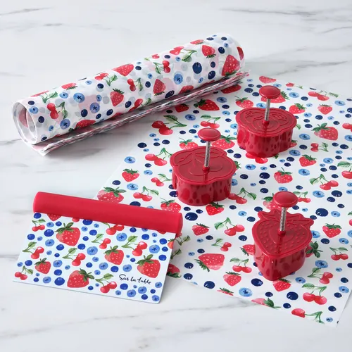 Berry Parchment Sheets, Set of 30