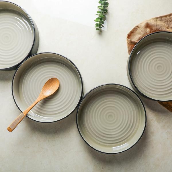 Stone Lain Elica Stoneware 12-Piece Dinnerware Set - thumbnail 10