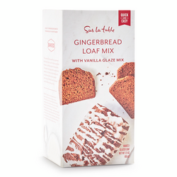 Gingerbread Loaf Mix with Vanilla Glaze