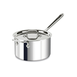 All-Clad Stainless Steel Saucepan, 4 qt.