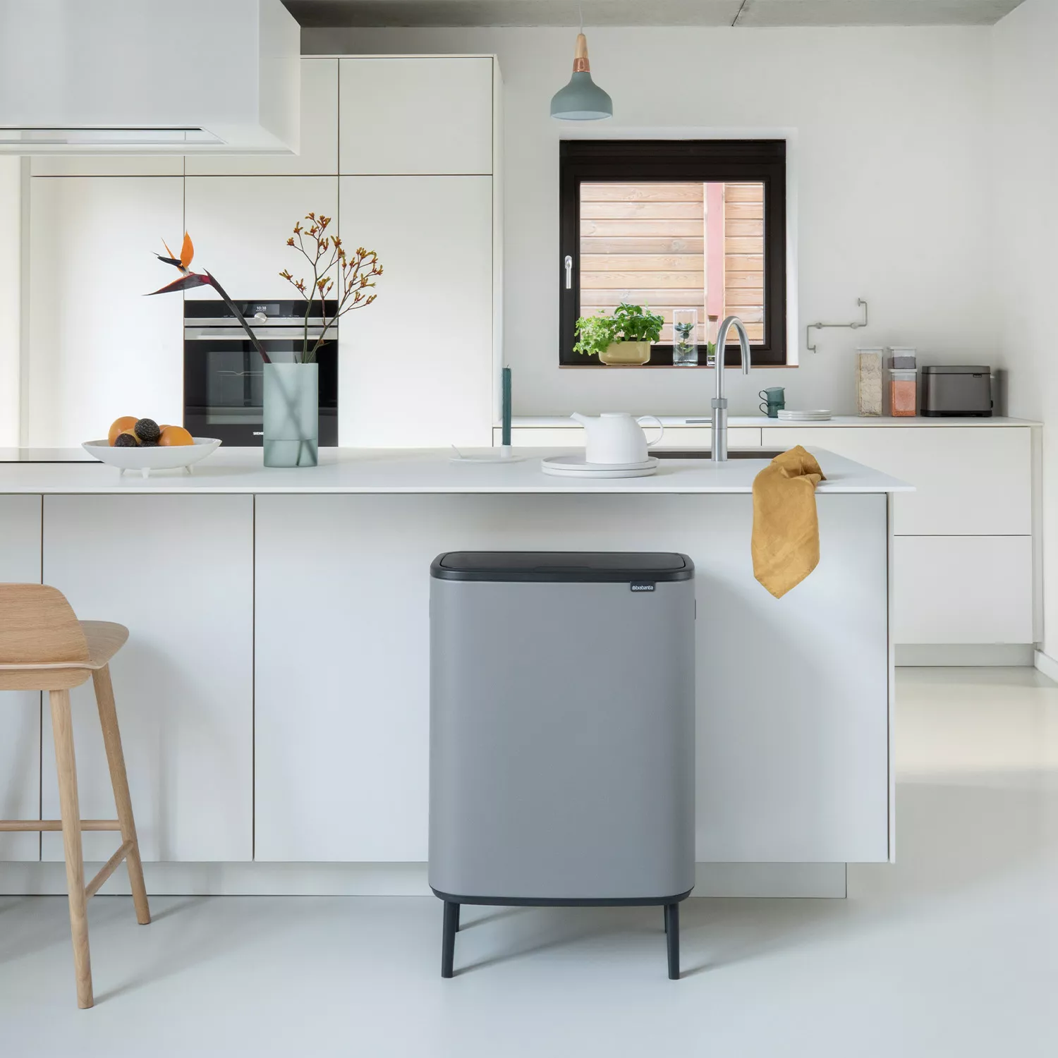 Brabantia Bo Touch Top Hi Can, 2 x 30 L