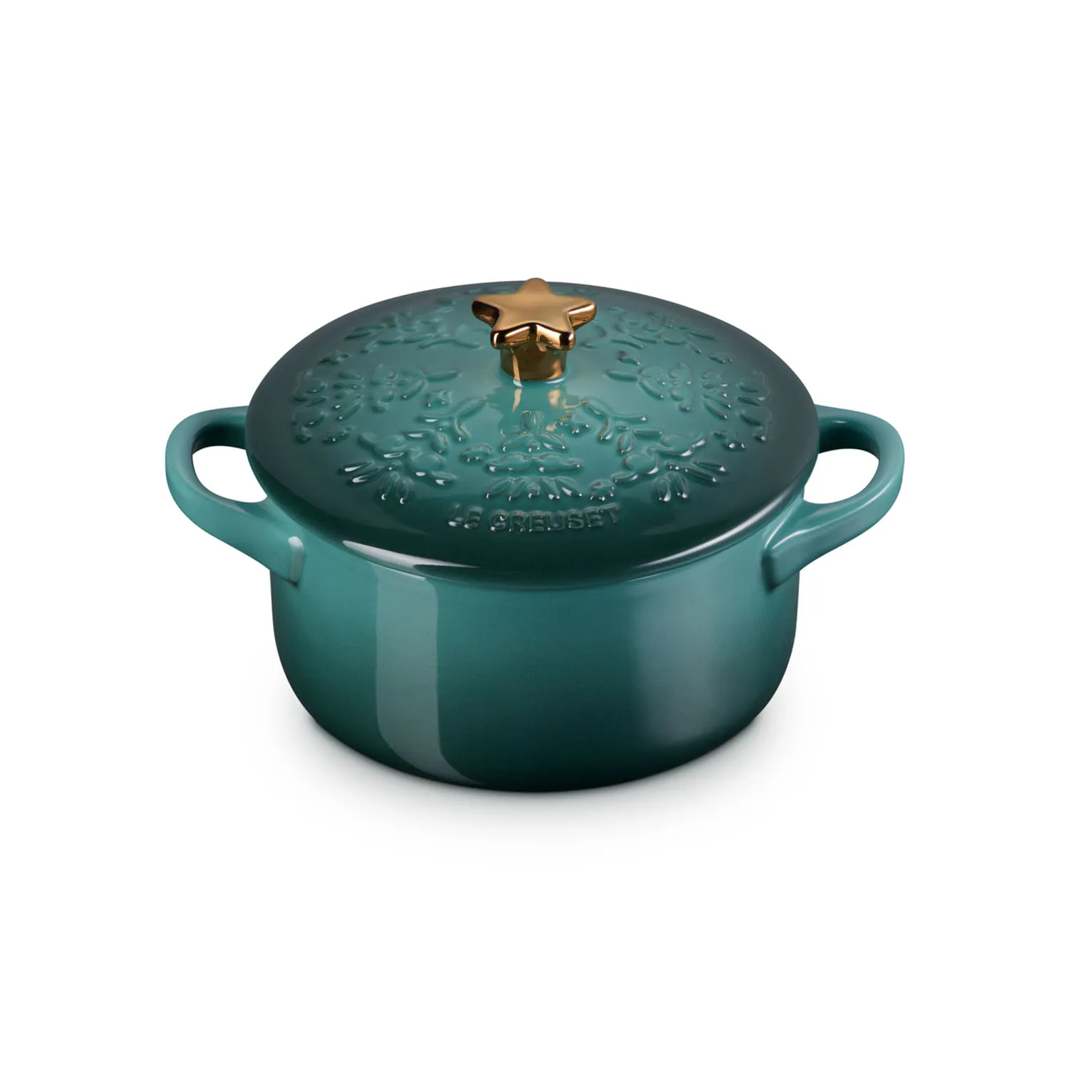 Le Creuset Stoneware Mini Cocotte with Star Knob, 24 oz.