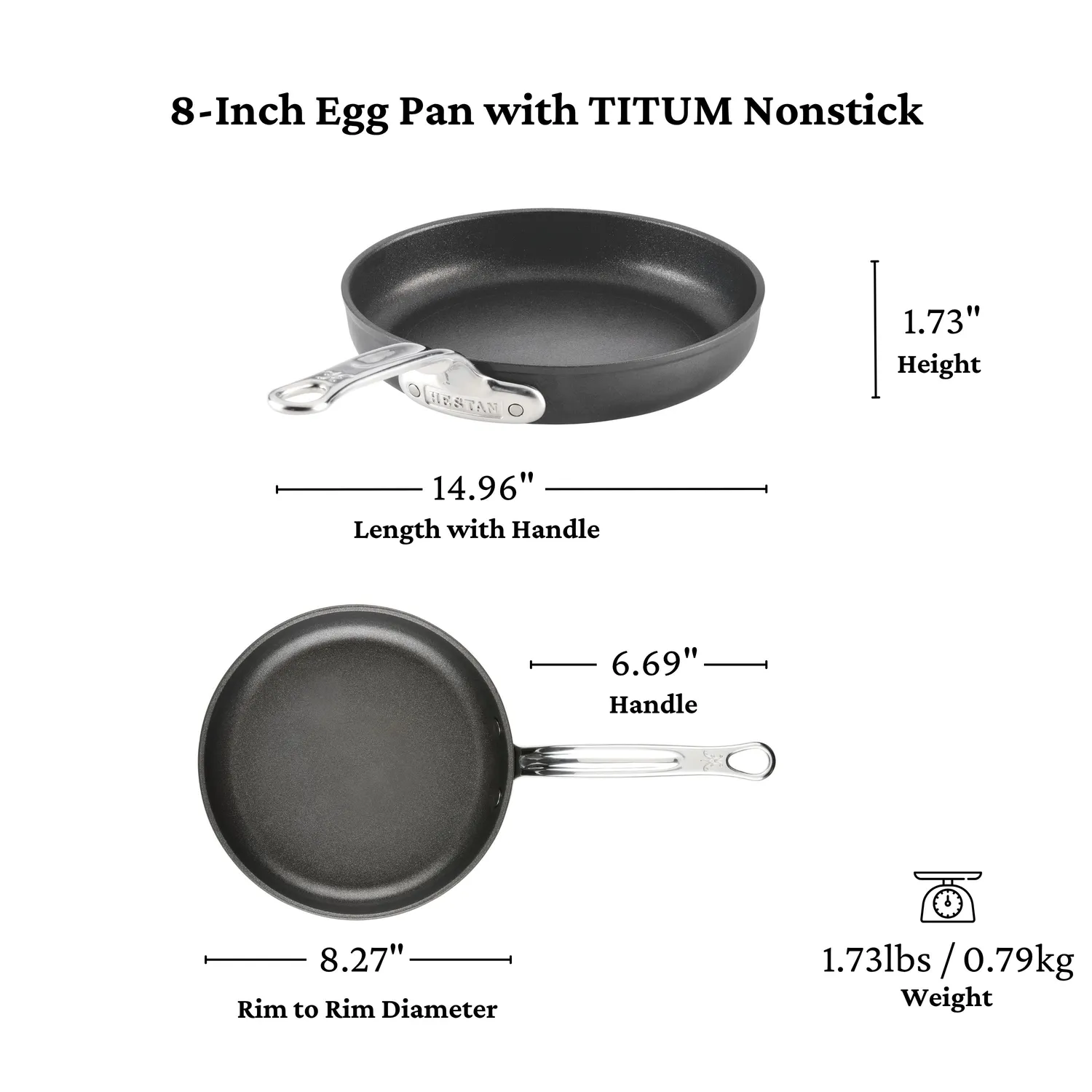 Hestan TITUM® Fusion Nonstick Skillet
