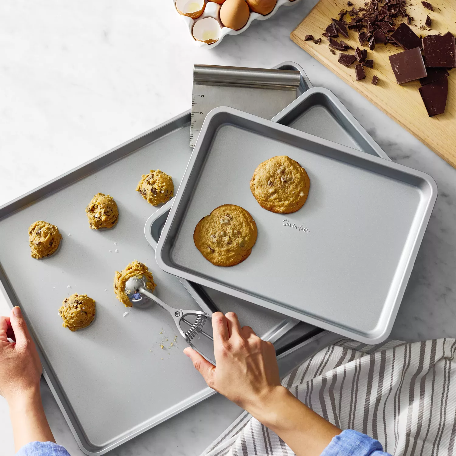 Sur La Table Signature Quarter Sheet Pan, Set of 2