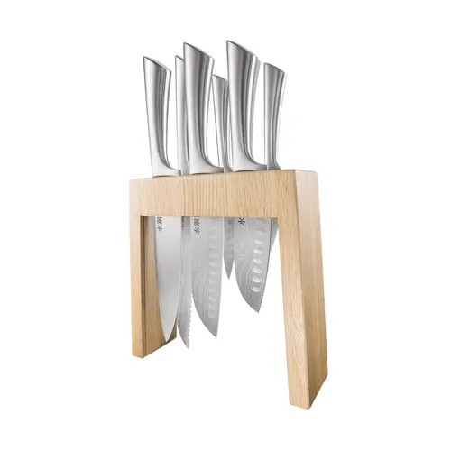 Cuisine::pro® Damashiro® Mizu 7-Piece Knife Block Set