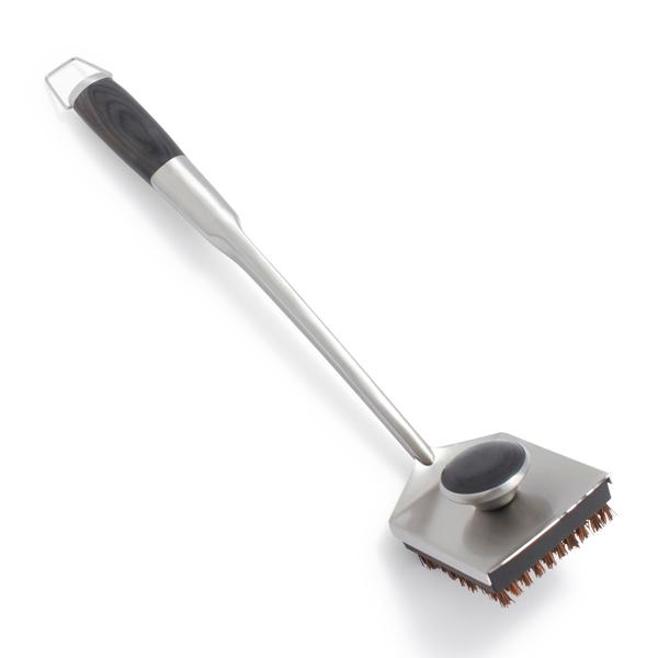 Sur La Table Natural Bristle Pakkawood Grill Brush