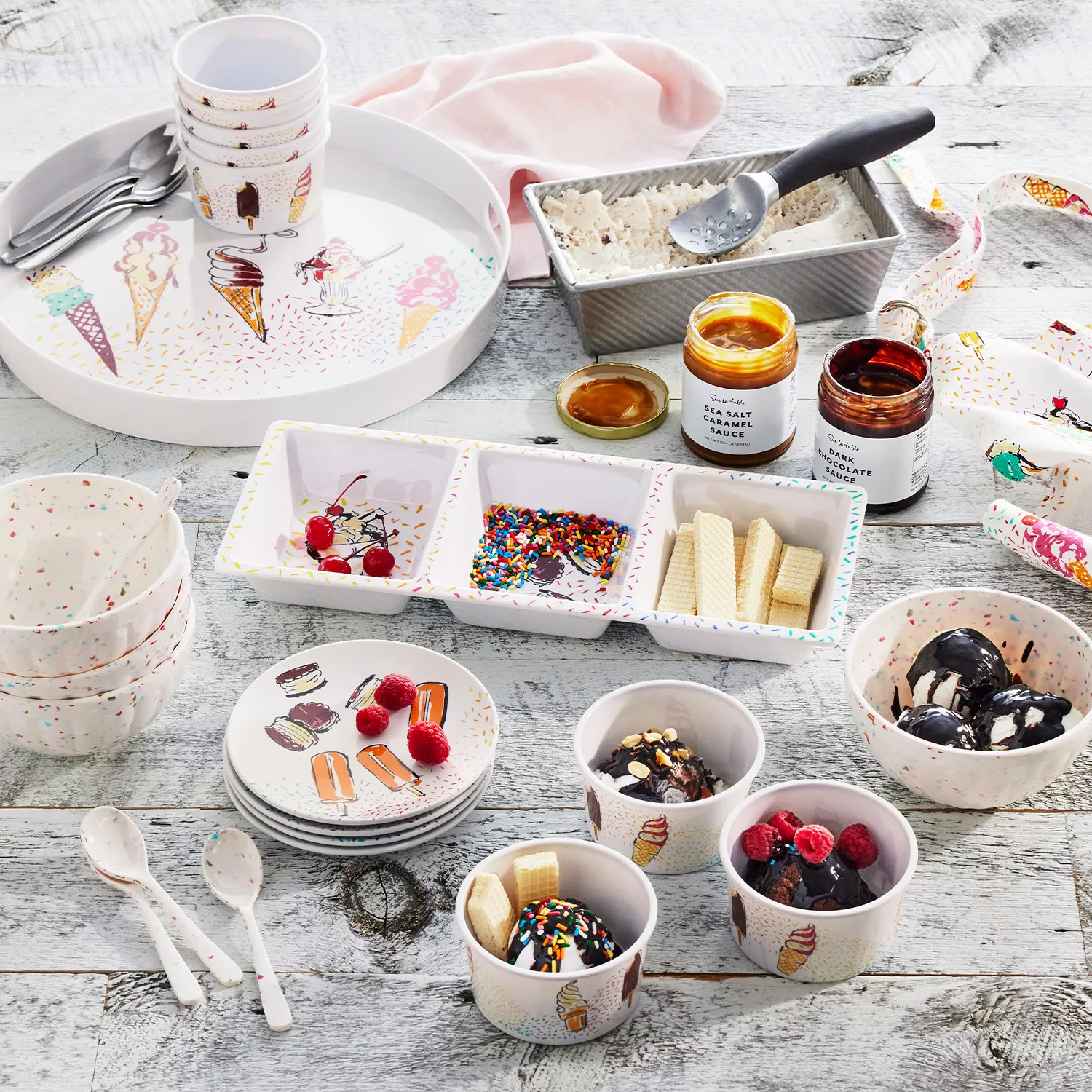 Sur La Table Soft Grip Ice Cream Scoop