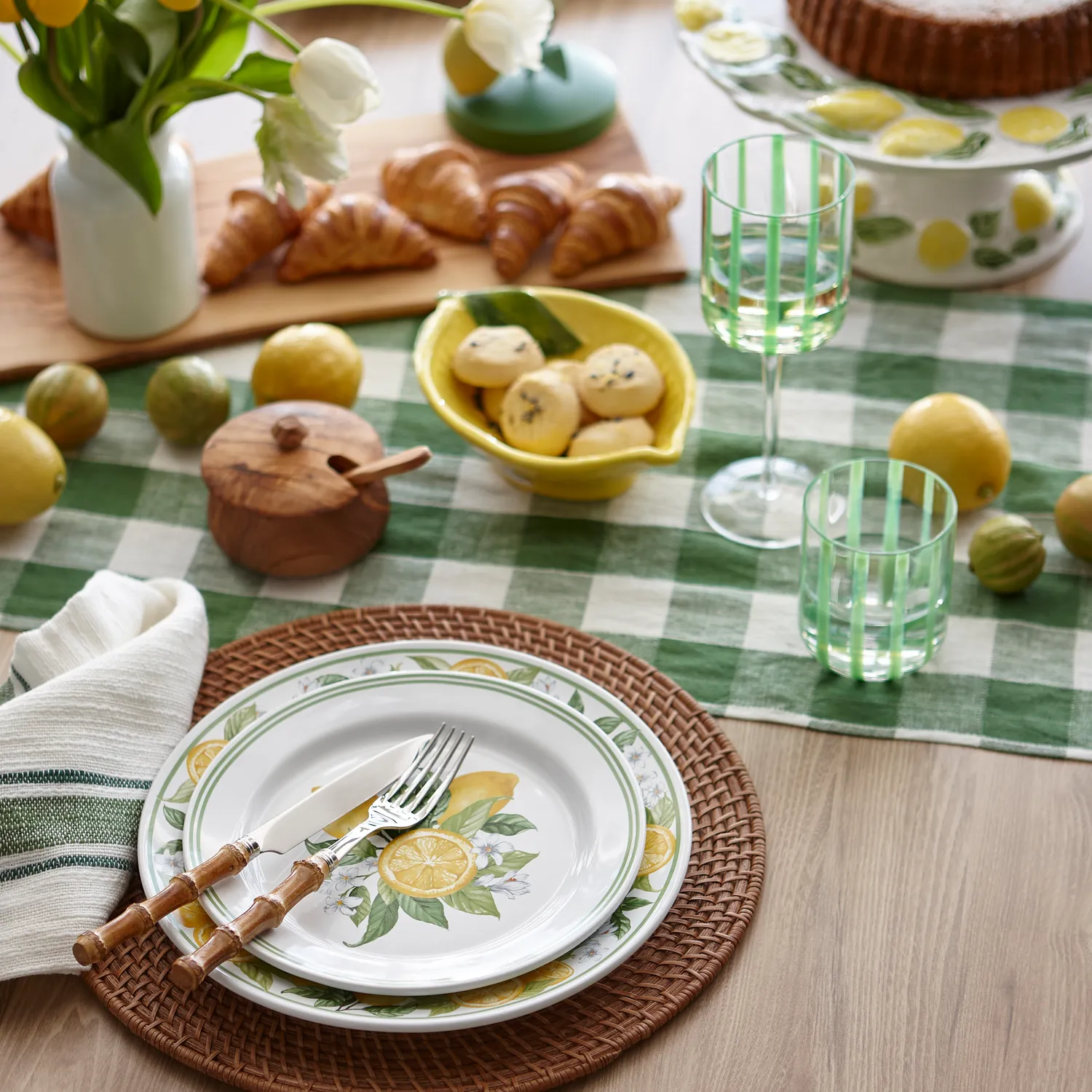 Sabre Panda Bamboo 5-Piece Flatware Set
